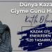 DÜNYA KAZAK GİYME GÜNÜ HAFTASI KUTLU OLSUN